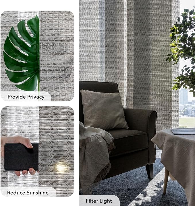 GoDear Design Adjustable Panel Track Blinds - Image 4