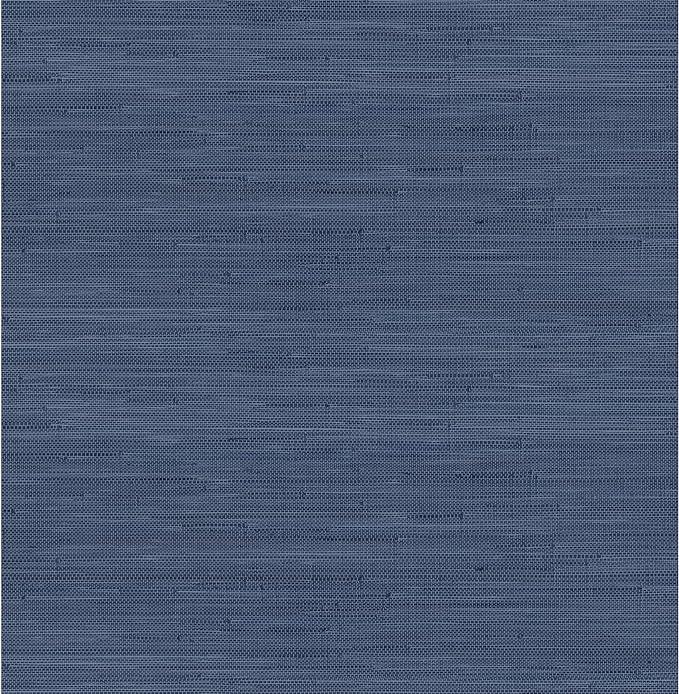 NuWallpaper x Society Social Classic Faux Grasscloth Peel and Stick Wallpaper by NuWallpaper