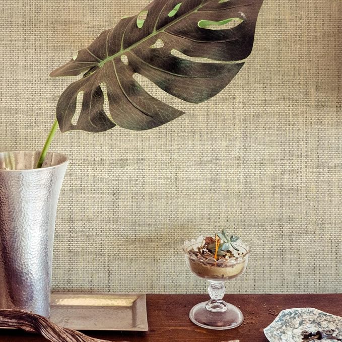 Ansehan Grasscloth Textured Wallcovering W712 Terraces Collection 36" W x 8 - Image 5