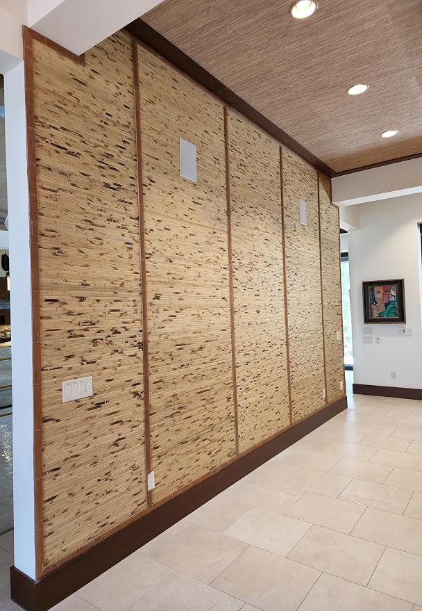 amaZulu Natural Bamboo Wall Panels 4x8 — Dark Brown Tambor Cladding, Rich Deep - Image 8