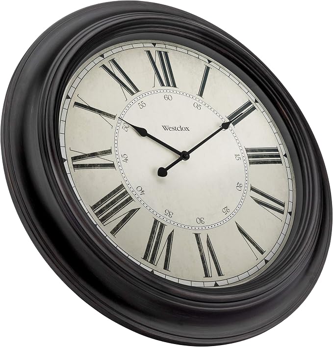 Westclox 32213VBK 24 inch Traditional Wall Clock Battery-Operated Clock - Image 4