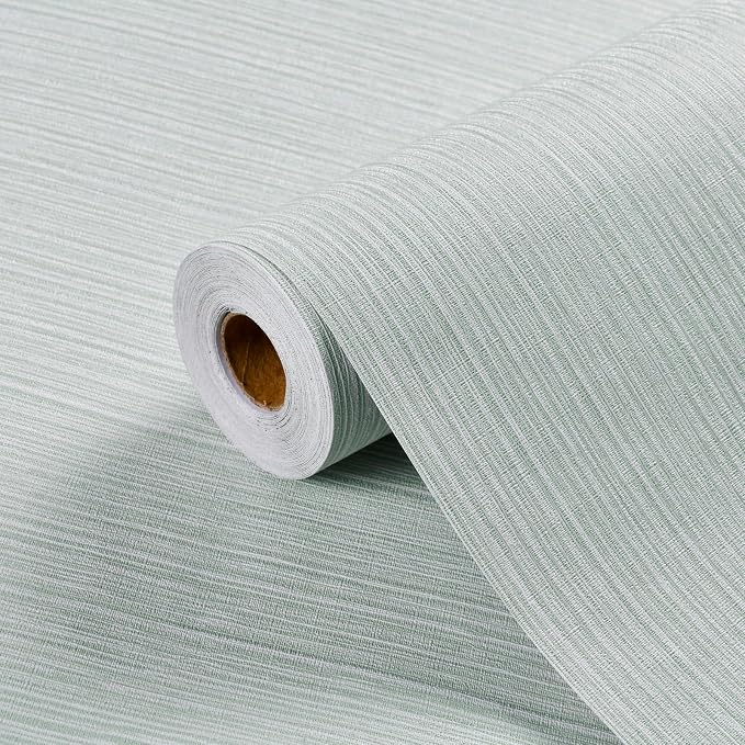Haimin Grasscloth Wallpaper Textured 24in X 393in Fabric Contact Paper Textured - Image 7