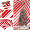 Kochorie 100 Ft x 54 Inch Christmas Candy Cane Striped Tablecloth Roll by Kochorie