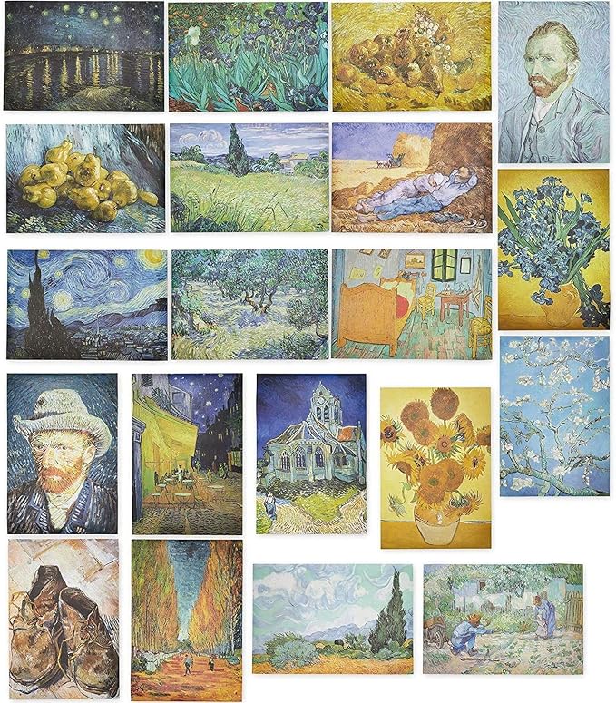 The Gifted Stationery Van Gogh Wall Art Prints by TheGiftedStationery