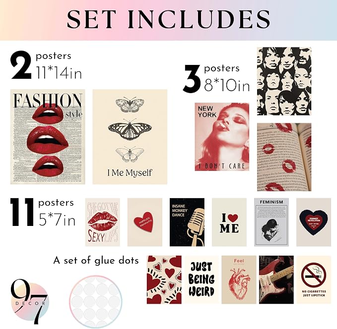 97 Decor Retro Downtown Girl Room Decor - Image 2
