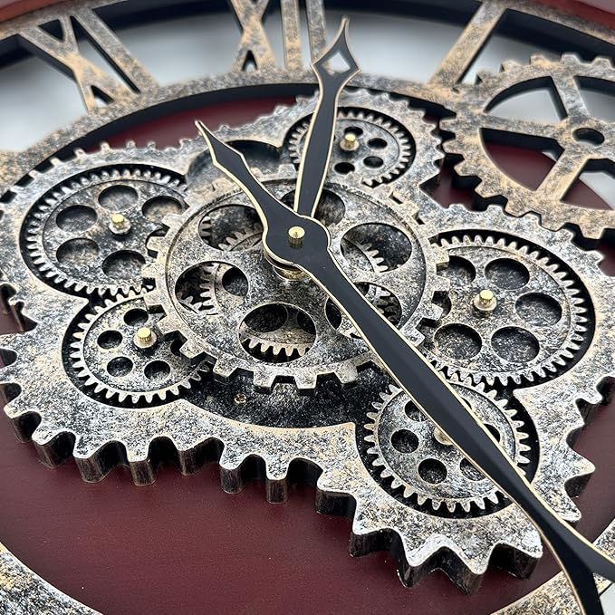 HOIBAI Large Wall Clock, 18 Inch Wall Clocks - Image 5