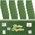 Luyue 24PCS 20”×20” Boxwood Panels, Artificial Grass Wall Panels Fake Greenery by Luyue