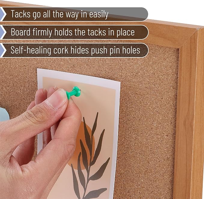 Mr. Pen- Cork Notice Board, 48 X 36 Inches, Cork Bulletin Board - Image 4
