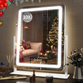 FENNIO Vanity Mirror with Lights 22 Inch- LED Lighted Makeup Mirror, Large by FENNIOLEDMIRRORS