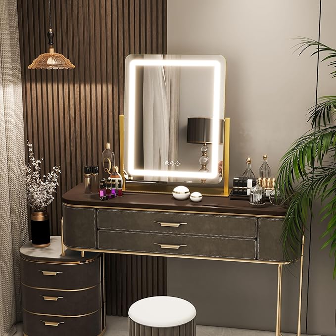 FENNIO Vanity Mirror with Lights 22 Inch- LED Lighted Makeup Mirror, Large - Image 5