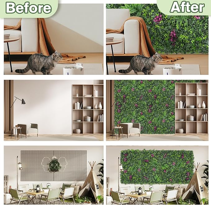 Greenery Grass Wall Boxwood Plant Roll: 80"x120" - Image 7