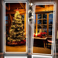 Hasipu Full Length Mirror with Lights, Full Body Dressing Hanging Mounted Mirror by Whatssuitableisthebest