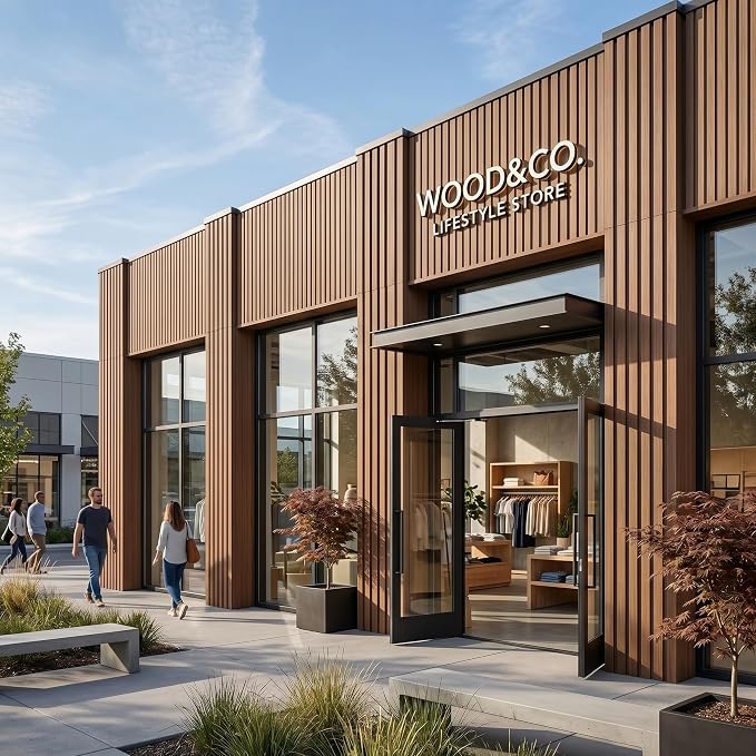 From Plain to Beautiful in Hours WPC Exterior Wall Slat Panels Waterproof - Image 9