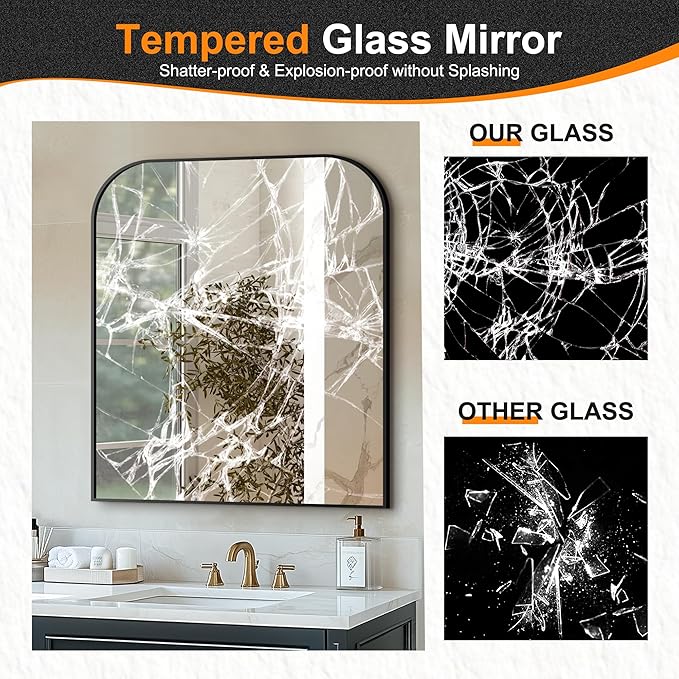 Delma Bathroom Vanity Mirror, Living Room, Entryway Decor - Image 5