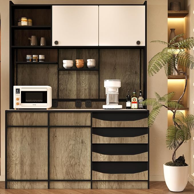 BOMENG Thick Brown Wood Contact Paper Peel and Stick Wallpaper Roll Self - Image 6