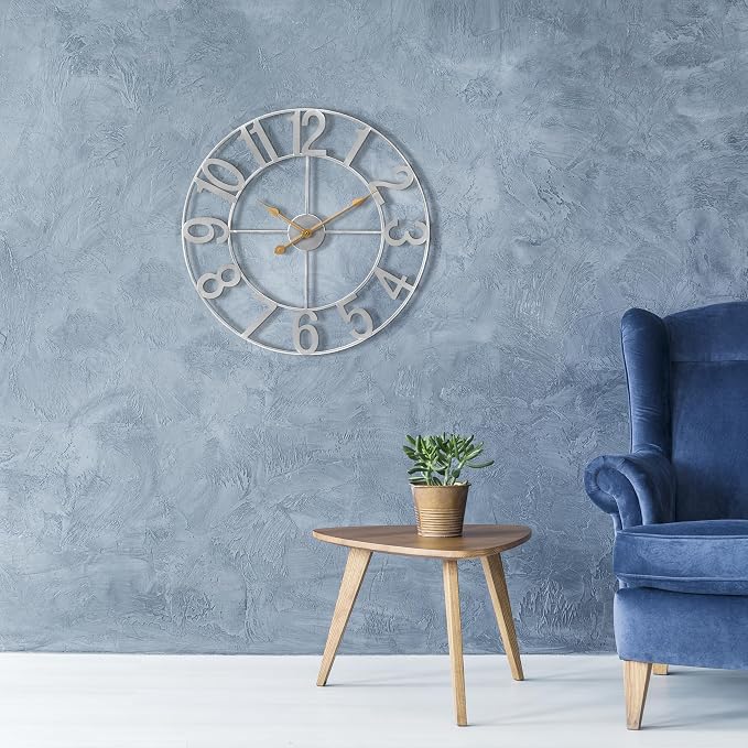 Sorbus Large Wall Clock for Living Room Decor - Image 6