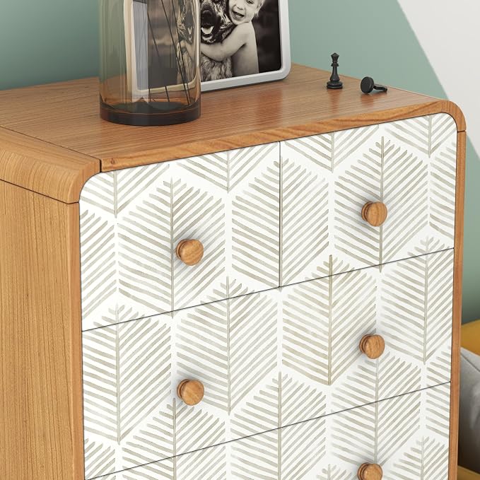 Modern Peel and Stick Wallpaper 17.3''×197'' Self Adhesive Wallpaper Boho - Image 7