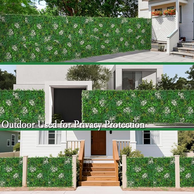 20"x20" Grass Wall Panels, Faux Green Wall Decor - Image 7