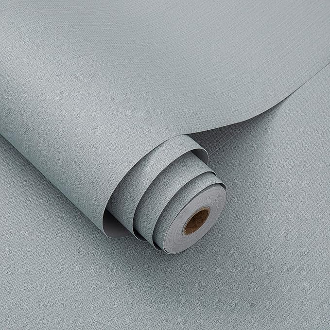 24"x393" Grasscloth Peel and Stick Wallpaper Fabric Textured Contact Paper - Image 2