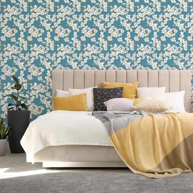 Main Street Peel and Stick Wallpaper Eco-Friendly Sheets 12 Pack, 11 X 16 Inch - Image 7
