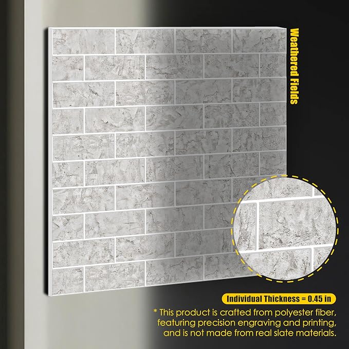 6-Pack Acoustic Panels, 6-Piece 24" X 24" High Density Sound Absorbing Panels - Image 7