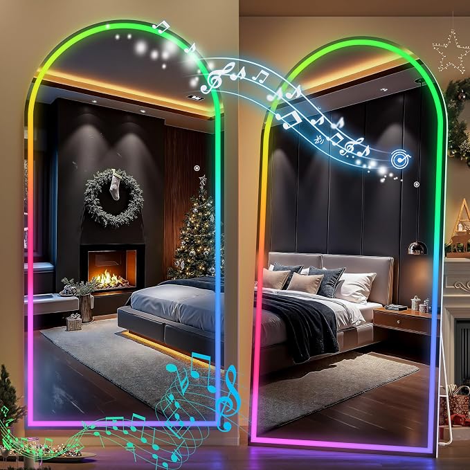 Hasipu Arch Full Length Mirror 79 x 36 in by Whatssuitableisthebest
