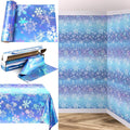 Kochorie 100 Ft x 54 Inch Iridescent Winter Snowflake Tablecloth Roll by Kochorie