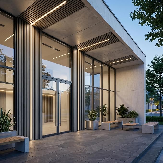 From Plain to Beautiful in Hours WPC Exterior Wall Slat Panels Waterproof - Image 21