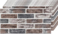 20 PCS 3D Wall Panels Brick Peel and Stick 26.7"x13.4" by Abyssaly