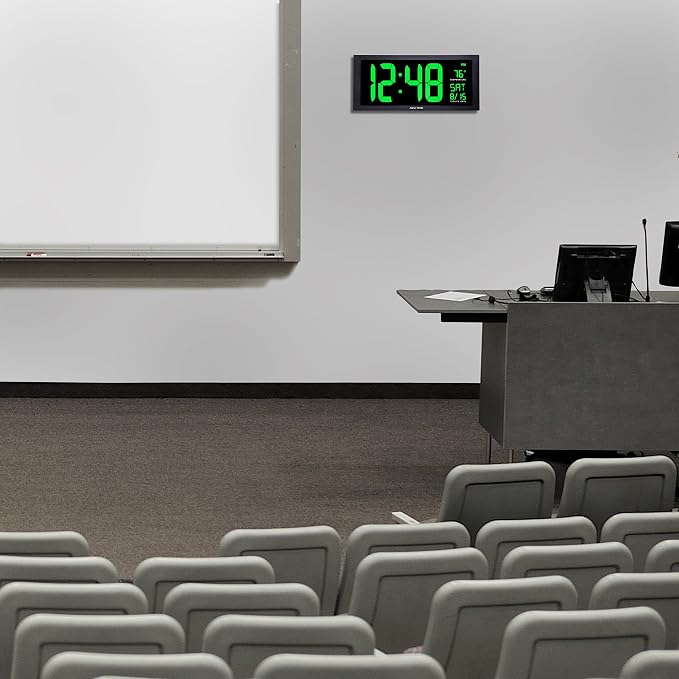 AcuRite 76101M Oversized LED Clock - Image 6