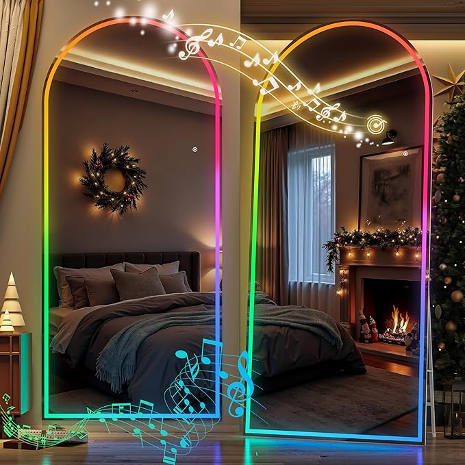Hasipu Arch Full Length Mirror 95 x 40 in by Whatssuitableisthebest