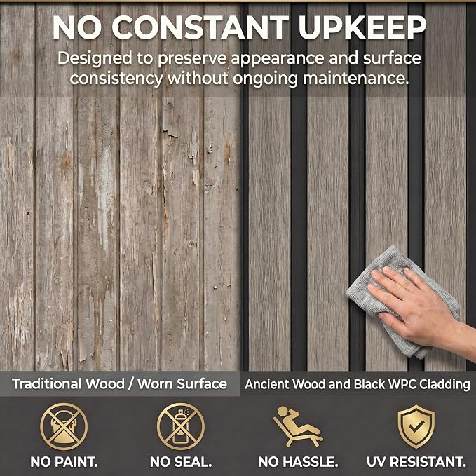 From Plain to Beautiful in Hours WPC Exterior Wall Slat Panels Waterproof - Image 7