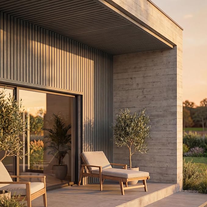 From Plain to Beautiful in Hours WPC Exterior Wall Slat Panels Waterproof - Image 9