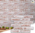 Commomy 3D Peel and Stick Brick, Ultralight Thin PVC Faux Brick Wall Panels by CommomyDecor