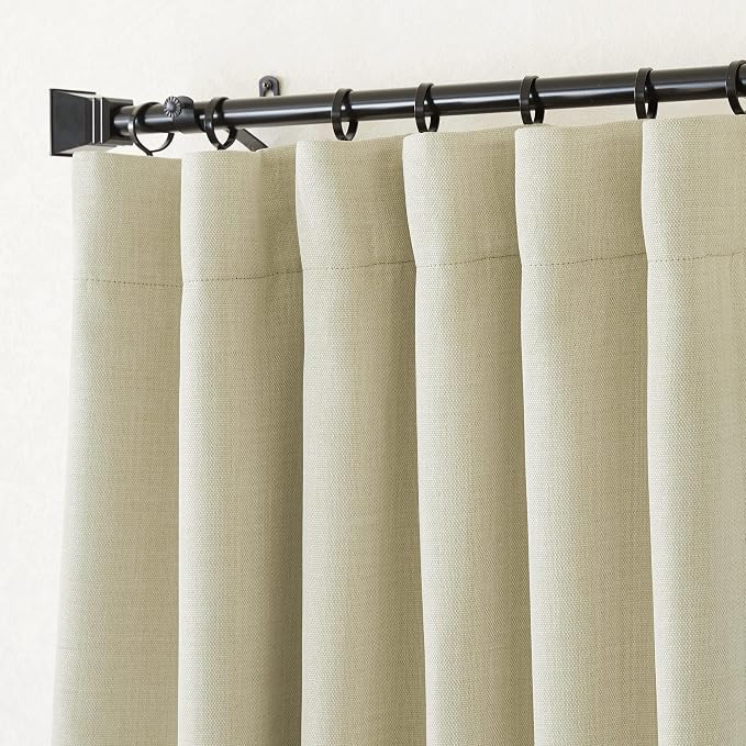 NICETOWN Room Darkening Living Room Curtains 96 inches Long, Pinch Pleated - Image 2