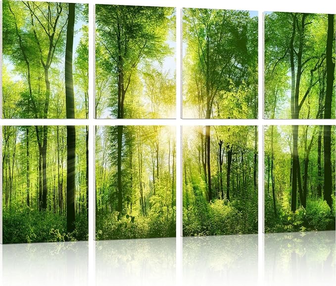 YPY Sound Proofing Panels for Walls: 8 Pack 48"x32" Decorative Art Acoustic by YPY