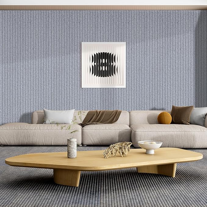 10 Pack Large Acoustic Panels, 47.2 x 23.6 x 0.35 Inch Sound Proof Foam Panels - Image 5