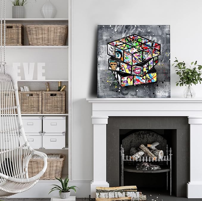 SIXTTART Banksy Canvas Wall-Art - Image 2