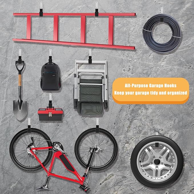 Heavy Duty Garage Utility Hooks - Image 6