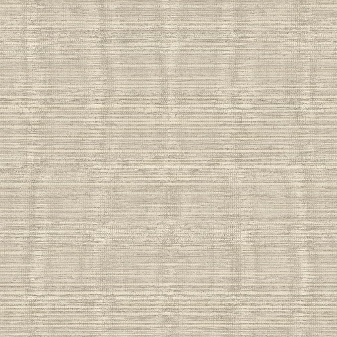 Norwall Imitation Grasscloth Wallpaper in Taupe by Norwall