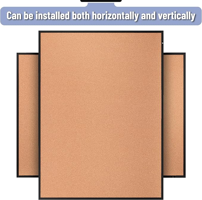 Mr. Pen- Cork Notice Board, 36 X 24 Inches, Cork Bulletin Board - Image 5