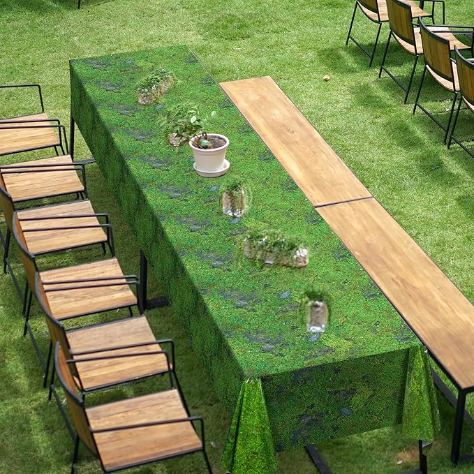 Kochorie 100 Ft x 54 Inch Green Moss Tablecloth Roll - Image 6