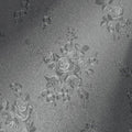 Erfoni 118"x17.7" Gray Peel and Stick Wallpaper Thicken Floral Embossed Contact by Erfoni