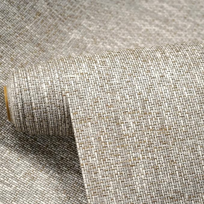 Ansehan Wallcovering W707 Terraces Collection 36" W x 8 Yard L, Natural Paper by Ansehan