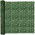 ODTORY Artificial Fence Privacy Screen: 6FT x 50FT UV-Anti Faux Greenery by ODTORYHOME