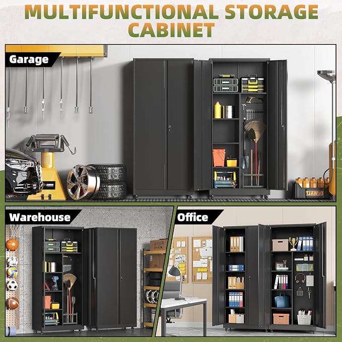 Metal Garage Storage Cabinet - Image 7