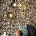 JiffDiff Leopard Print Peel and Stick Wallpaper, Waterproof Removable Self by wallpaper