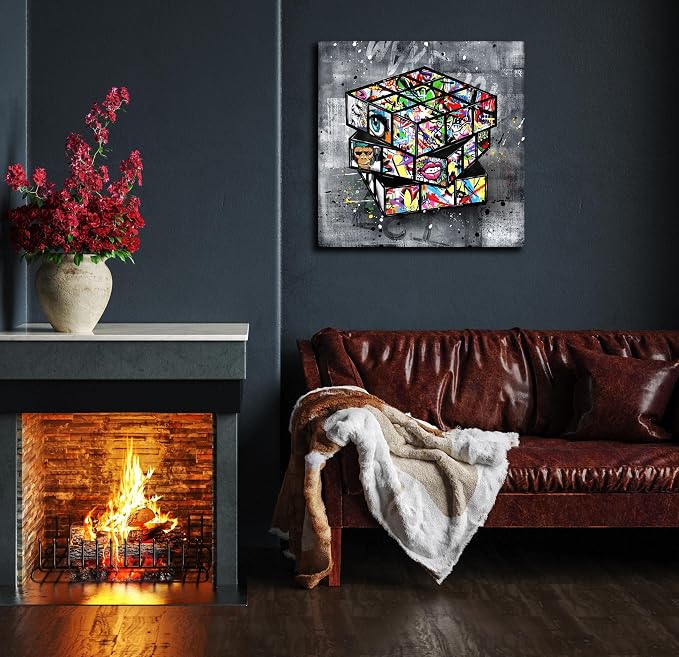 SIXTTART Banksy Canvas Wall-Art - Image 5
