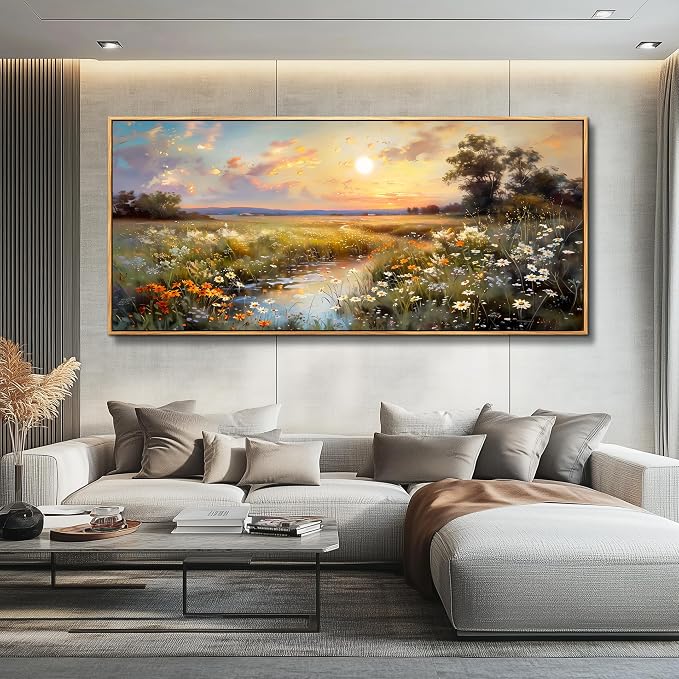 hyidecorart Large Framed Wall Art, Landscape Wall Art, Nature Wall Decor - Image 9