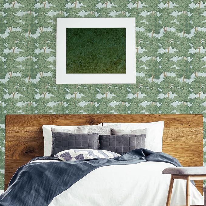 Main Street Peel and Stick Wallpaper Eco-Friendly Sheets 12 Pack, 11 X 16 Inch - Image 2